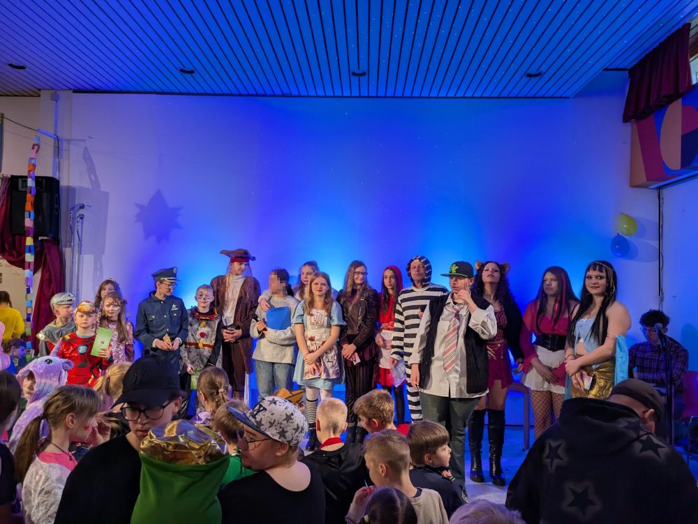 Fasching in der Schule